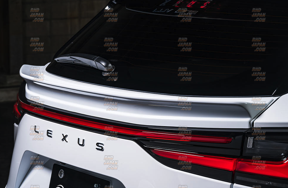 M'z Speed LUV Line Exclusive Zeus Rear Gate Spoiler ABS Unpainted - Lexus NX NX350 TAZA25 NX350h AAZH2# NX450h+ AAZH26